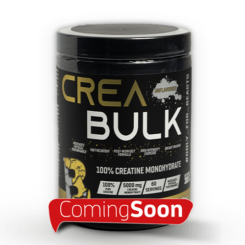 CreaBulk - 100% Micronised Creatine Monohydrate - BeBulk Nutrition
