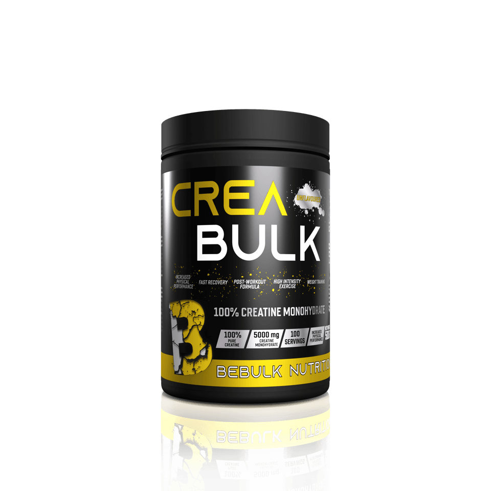CreaBulk - 100% Micronised Creatine Monohydrate - BeBulk Nutrition