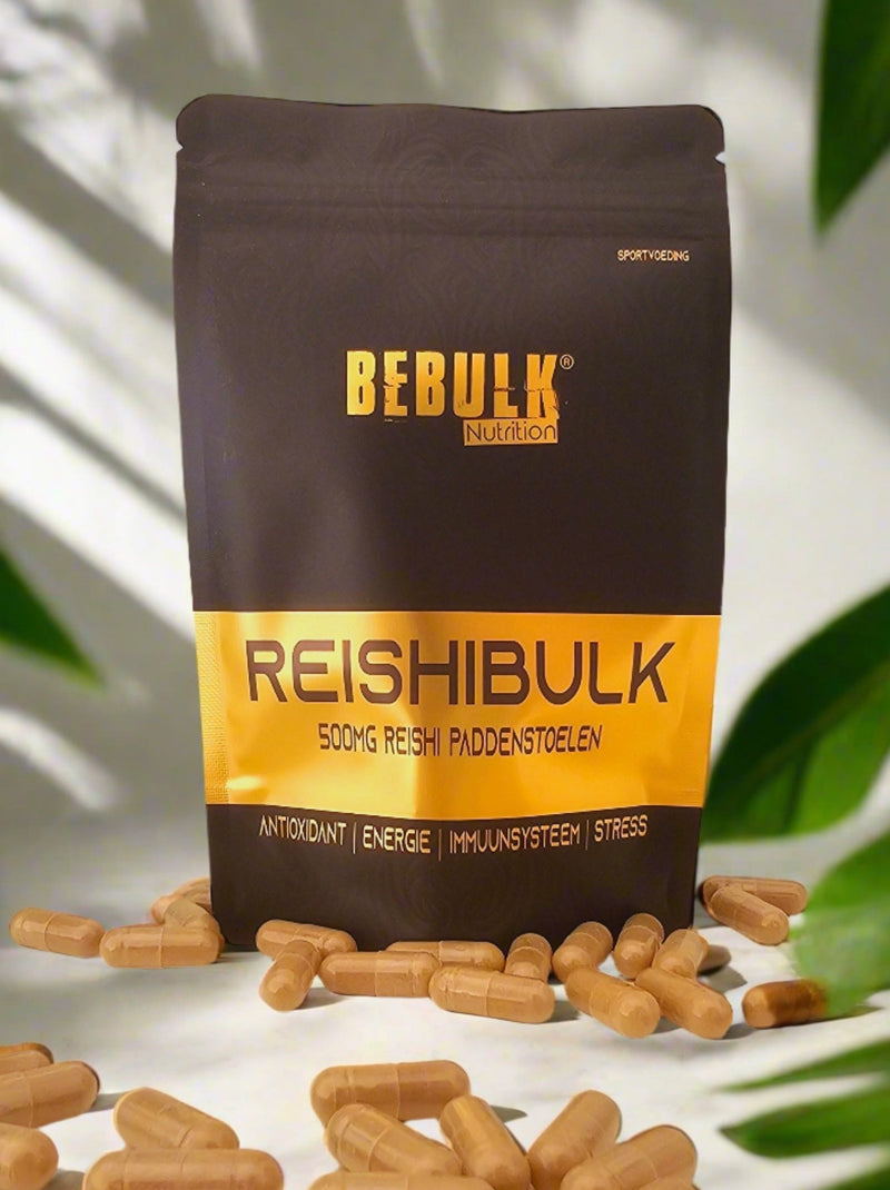 ReishiBulk - Reishi 500mg - Vegan - BeBulk Nutrition