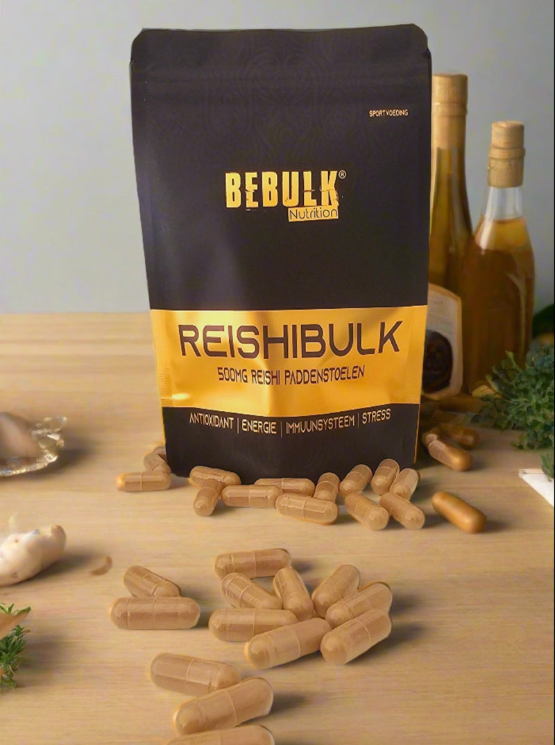 ReishiBulk - Reishi 500mg - Vegan - BeBulk Nutrition