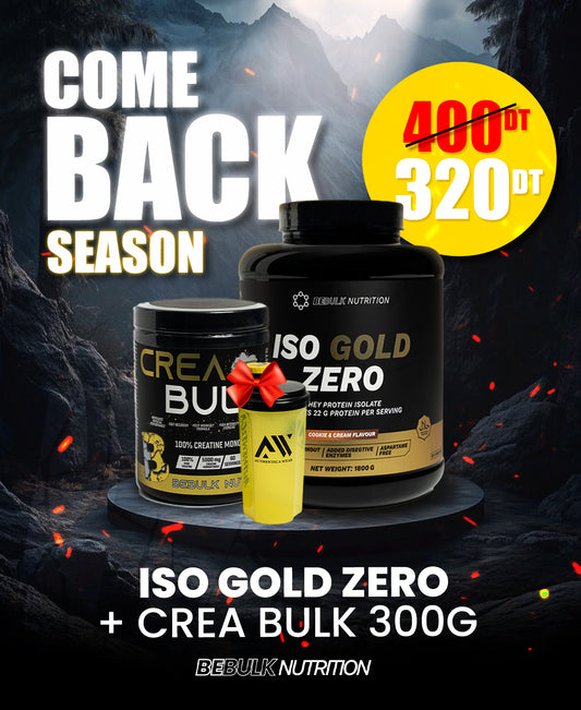 Iso Gold Zero + Crea Bulk 300G