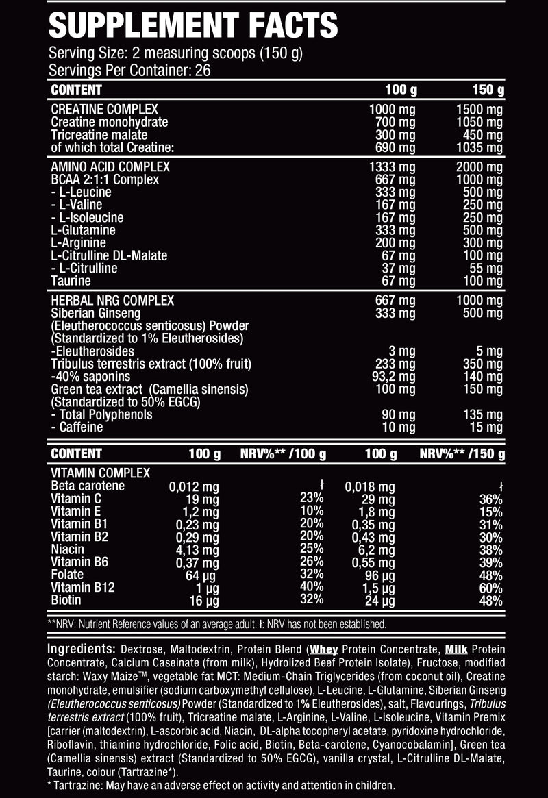 Anabolic Bulk Gainer - BeBulk Nutrition