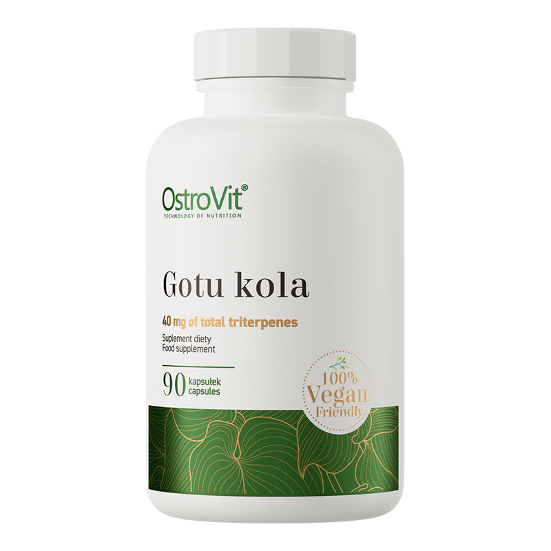 Gotu Kola - Vegan - 90 Capsules OstroVit