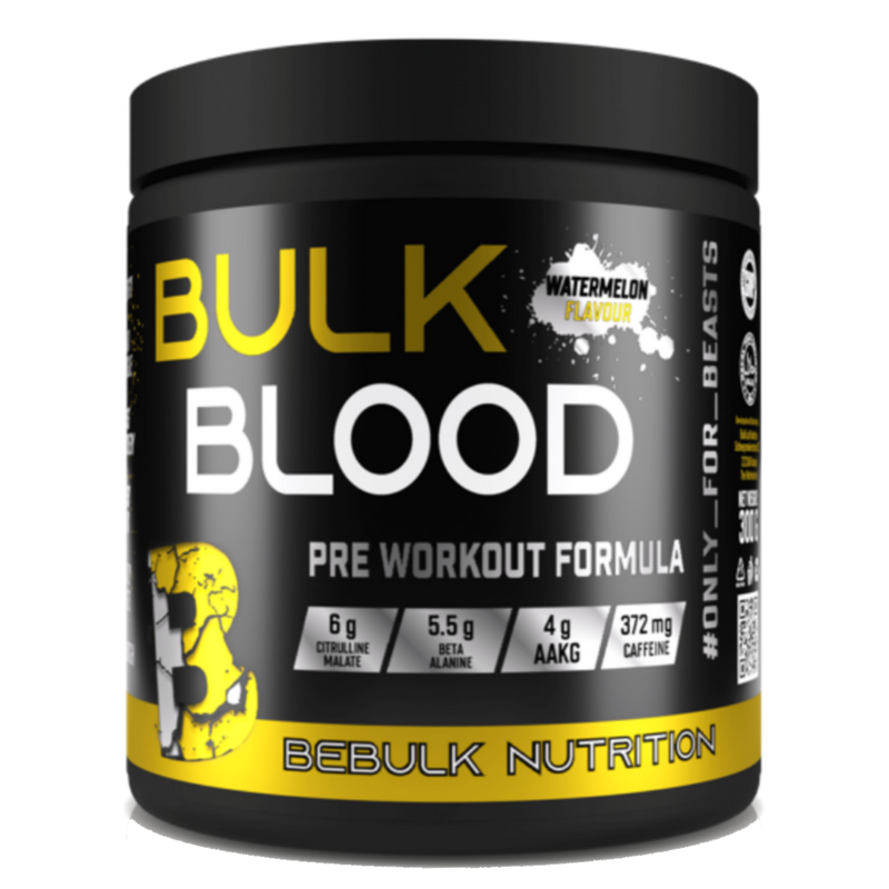 Bulk Blood - Pre-workout Pump - BeBulk Nutrition