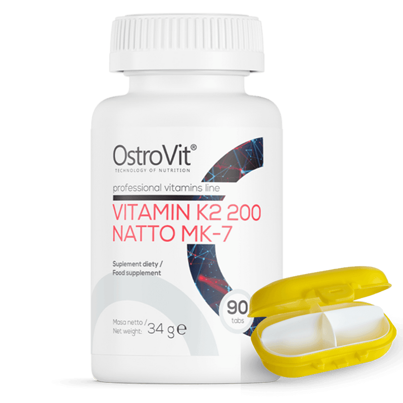 Vitamin K2 200 Natto MK7 - 90 Tablets - OstroVit